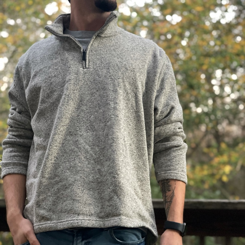 1/4 zip Wrangler sweatshirt pullover
